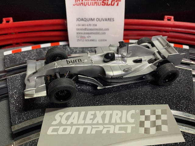 scalextric compact f1 burn energy exclusivo circuito